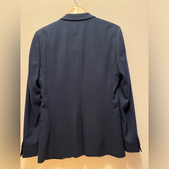 Topman 1-button blazer (navy; 38R) - Picture 2 of 11